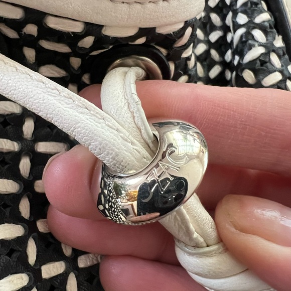 Zac Posen Italy woven leather purse handbag - Picture 16 of 16